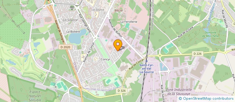 localisation de l'entreprise FORZA RENOV à ORLEANS