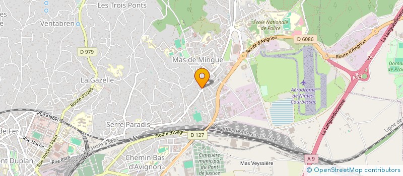 localisation de l'entreprise FORZA SECURITE  NIMES