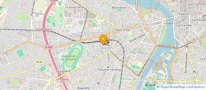 localisation de l'entreprise FORZA VIOLA FOOTBALL CLUB à TOULOUSE