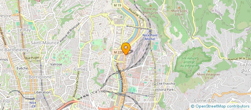 localisation de l'entreprise FORZANO DELECROIX INDIVISION à NICE