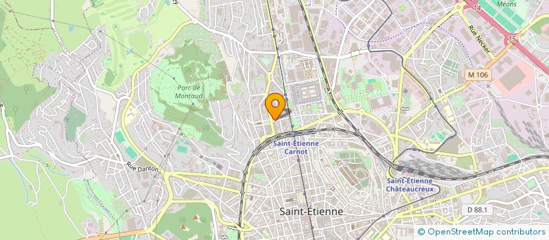 localisation de l'entreprise FOS FRANCE à SAINT-ETIENNE