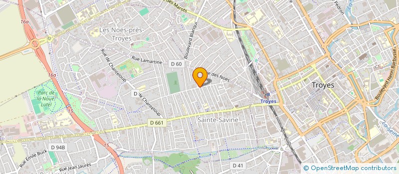 localisation de l'entreprise FOSA  SAINTE-SAVINE