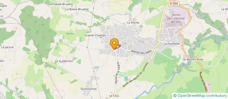 localisation de l'entreprise FOSCA  MESSIMY