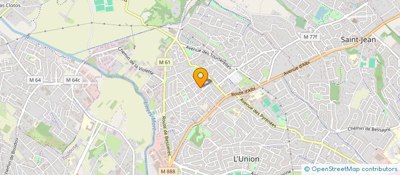 localisation de l'entreprise FOSCA AV SERVICES à L'UNION