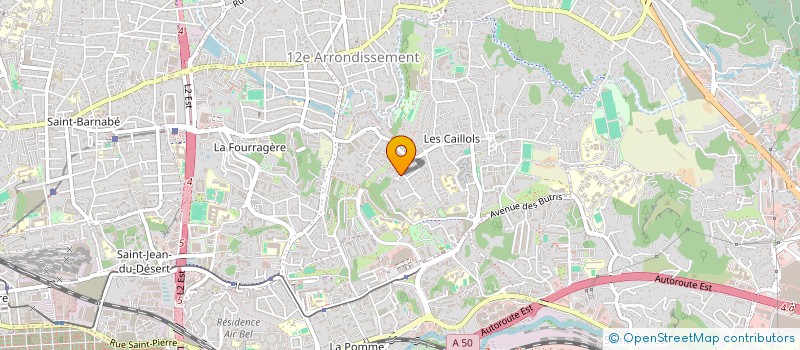 localisation de l'entreprise FOSCH 81 à MARSEILLE