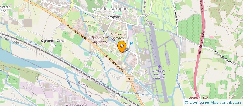 localisation de l'entreprise FOSCO ET ASSOCIES  AVIGNON