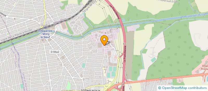 localisation de l'entreprise FOSELEV ILE DE FRANCE à VILLEPARISIS
