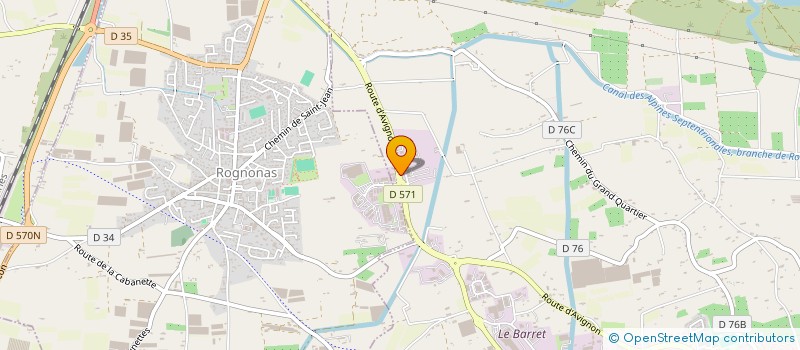 localisation de l'entreprise FOSELEV RHONE DURANCE à CHATEAURENARD