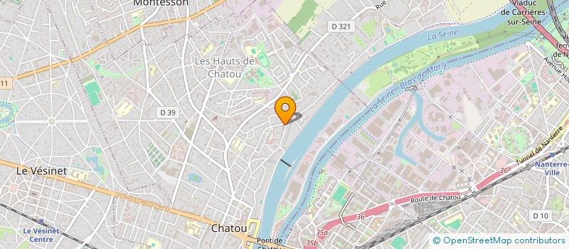 localisation de l'entreprise FOSH CONSULTING  CHATOU