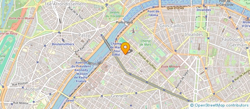 localisation de l'entreprise FOSIVA  PARIS