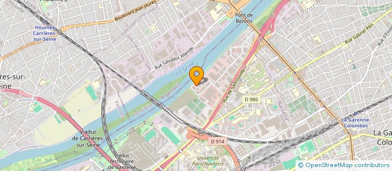 localisation de l'entreprise FOSS FRANCE SA à NANTERRE