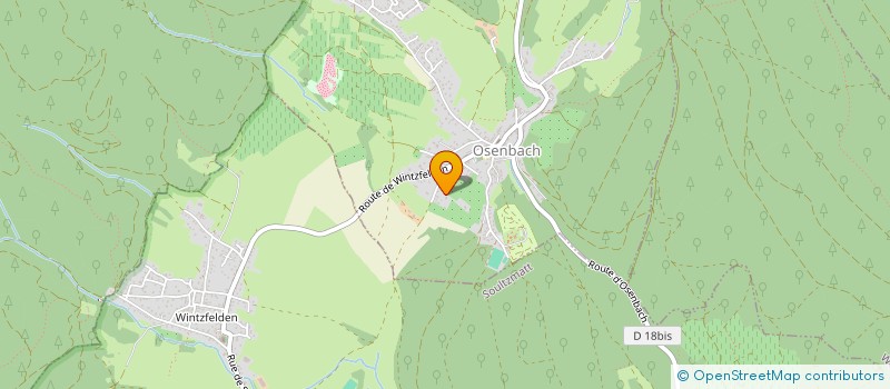 localisation de l'entreprise FOSSE AUX LOUPS  OSENBACH