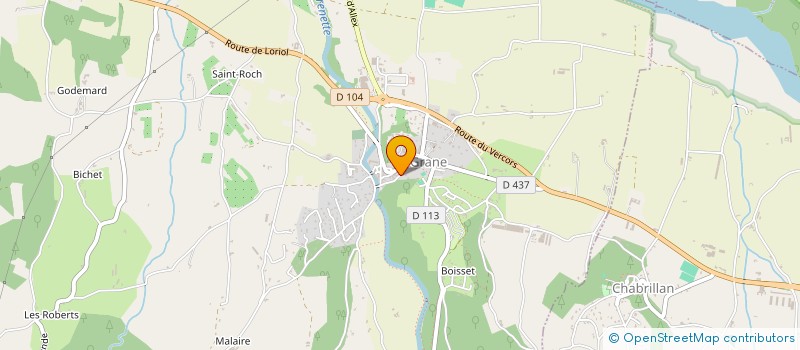 localisation de l'entreprise FOSSE DESSOUS à GRANE