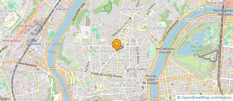 localisation de l'entreprise FOSSE FINANCE CONSEILS à LYON