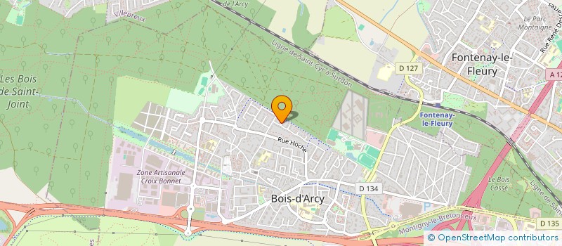 localisation de l'entreprise FOSSE-MAYET à VERSAILLES