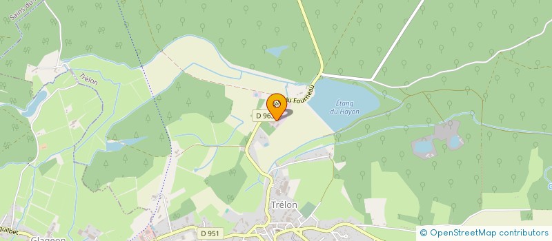localisation de l'entreprise FOSSE SA à TRELON