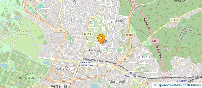 localisation de l'entreprise FOSSE STEPHANIE INFIRMIERE à VERSAILLES