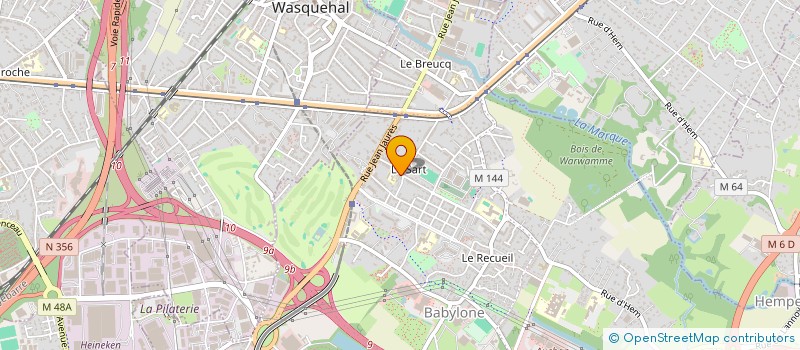 localisation de l'entreprise FOSSETI à VILLENEUVE-D'ASCQ