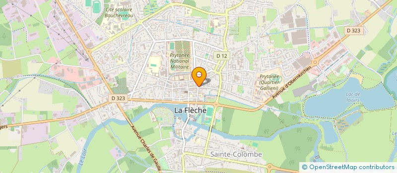 localisation de l'entreprise FOSSEY KEVIN SERVICES  LA FLECHE