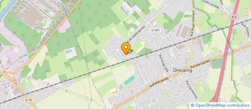 localisation de l'entreprise FOSTER  ONNAING