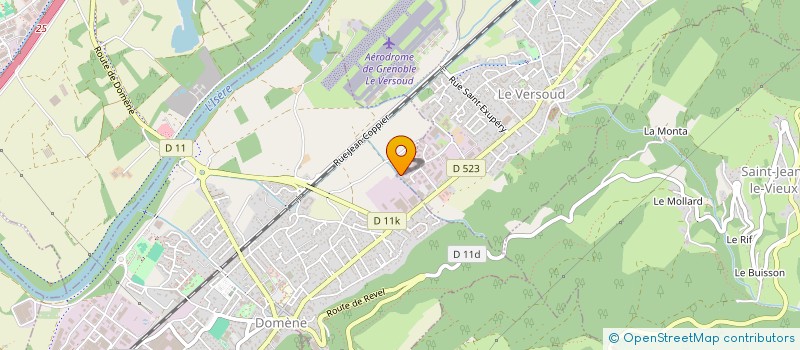 localisation de l'entreprise FOSTER IMMOBILIER  LE VERSOUD