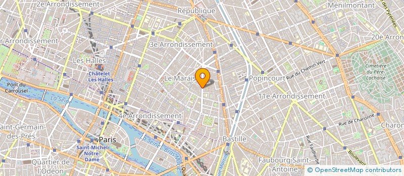 localisation de l'entreprise FOSTER PRODUCTIONS  PARIS