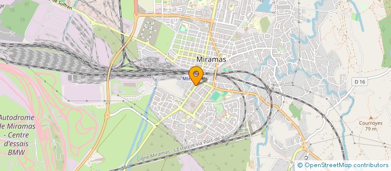 localisation de l'entreprise FOSTOK BLM à MIRAMAS