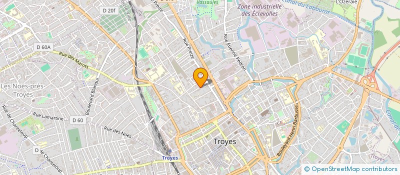 localisation de l'entreprise FOSTUR & REVERDY  TROYES