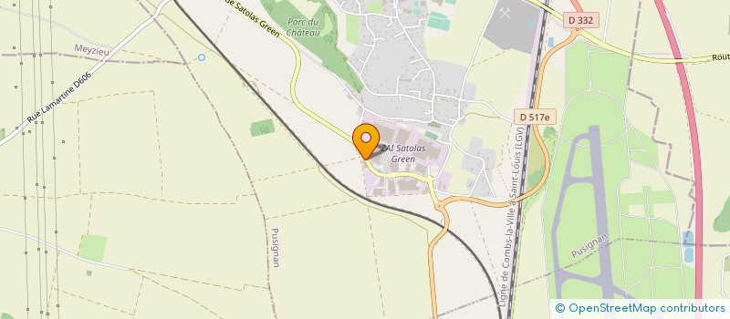 localisation de l'entreprise FOT SATOLAS GREEN  PUSIGNAN