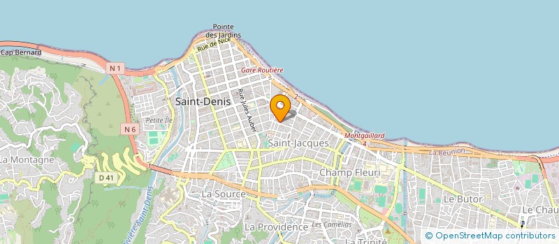 localisation de l'entreprise FOTELEC LT à SAINT-DENIS