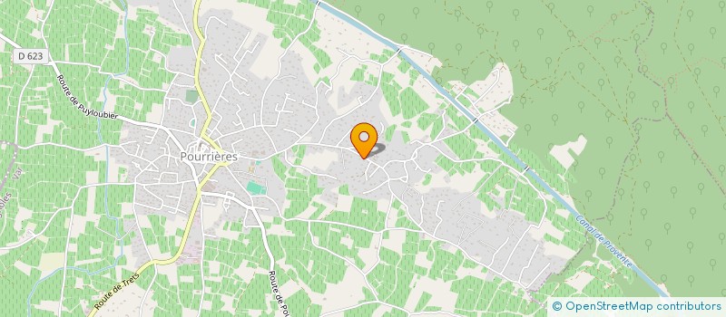 localisation de l'entreprise FOTELIS à POURRIERES