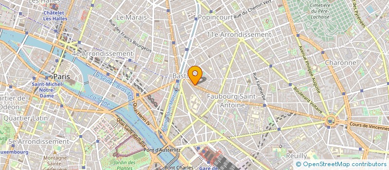 localisation de l'entreprise FOTIMPRIM SARL  PARIS 11