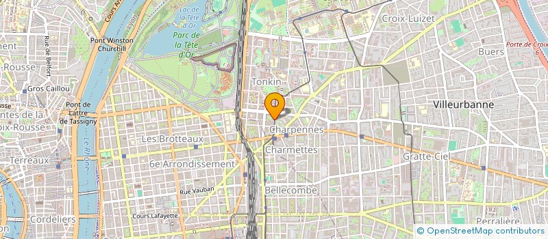 localisation de l'entreprise FOTINI MUSIC  VILLEURBANNE