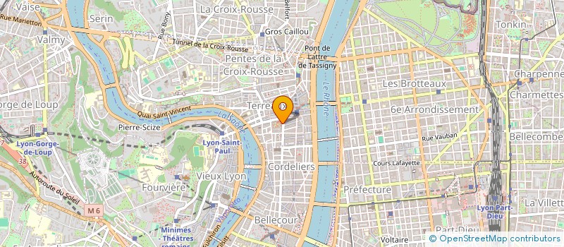 localisation de l'entreprise FOTO CLUB ENERGIE à LYON 1ER