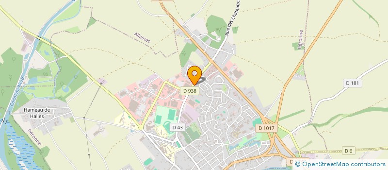localisation de l'entreprise FOTO LOOK SERVICES à PERONNE