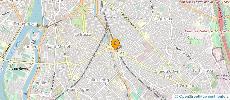 localisation de l'entreprise FOTO SPRINT à TOULOUSE