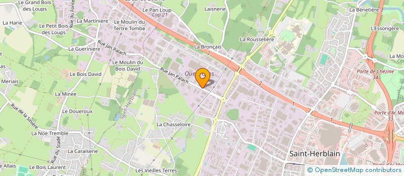 localisation de l'entreprise FOTOCALL à NANTES