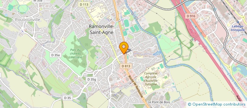 localisation de l'entreprise FOTOFIX à RAMONVILLE-SAINT-AGNE