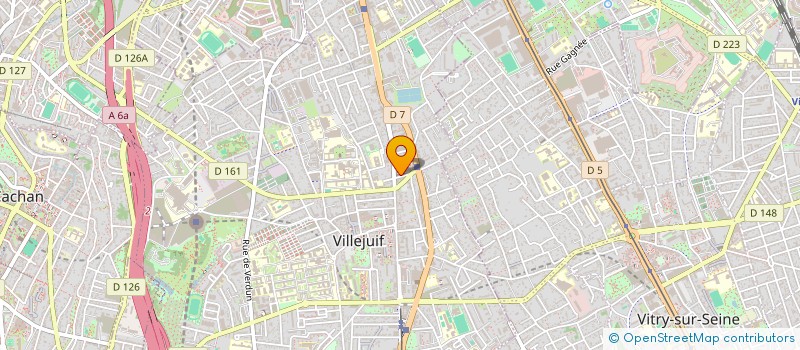 localisation de l'entreprise FOTOMOBIL à VILLEJUIF