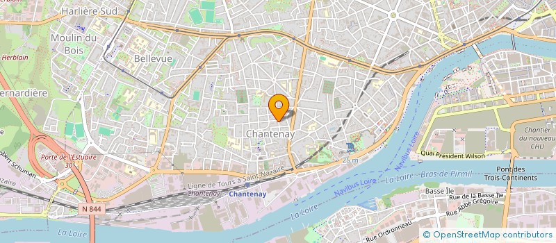 localisation de l'entreprise FOTOSONOR à NANTES