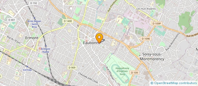 localisation de l'entreprise FOTSO YOUMSSI à EAUBONNE