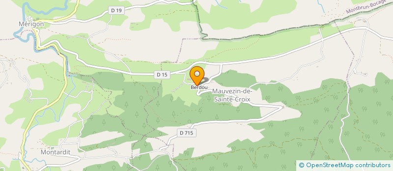 localisation de l'entreprise FOU D'FOOD à SAINTE-CROIX-VOLVESTRE
