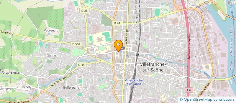 localisation de l'entreprise FOU LO à VILLEFRANCHE-SUR-SAONE