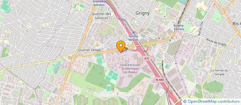 localisation de l'entreprise FOUARD CAPELLO  GRIGNY