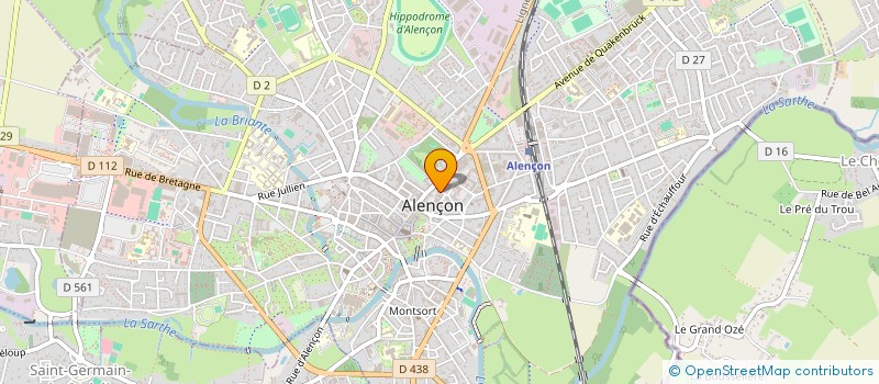 localisation de l'entreprise FOUASSIER AMENAGEMENT PERE ET FILS SAS à ALENCON