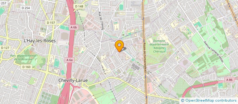 localisation de l'entreprise FOUC-XENE CONSULTING  CHEVILLY-LARUE