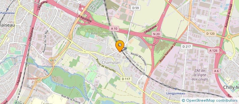 localisation de l'entreprise FOUCAR'S  LIMOURS