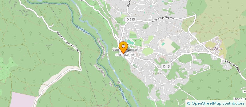 localisation de l'entreprise FOUCARD à SAINT-CEZAIRE-SUR-SIAGNE