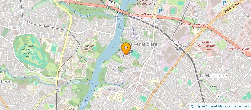 localisation de l'entreprise FOUCAUD CATHEDRALE à NANTES
