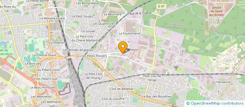 localisation de l'entreprise FOUCAULT à SARAN